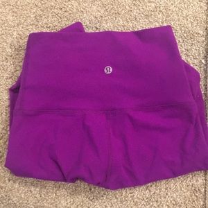 lululemon full length, wunder under pant